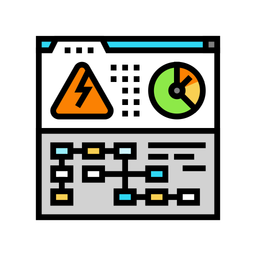 Power Monitoring  Icon