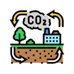 Ciclo de Co2  Icono