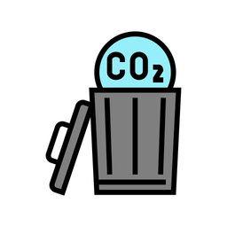 Utilización de Co 2  Icono