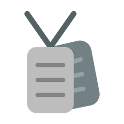 Army Dog Tag  Icon