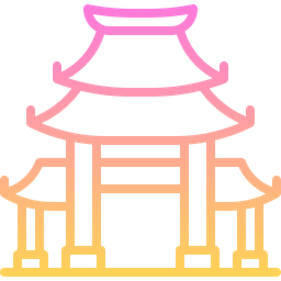 Chinese temple  Icon