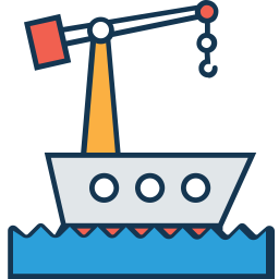 Cargo Ship Crane  Icon