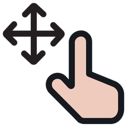 Touch Tap Finger Icon