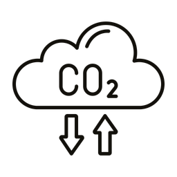 Dióxido de carbono  Ícone