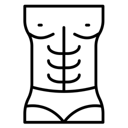 Fitness Gym Body Icon
