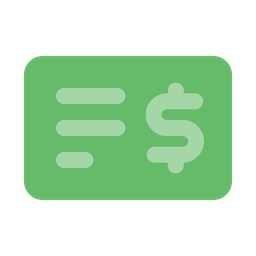 Bank check  Icon