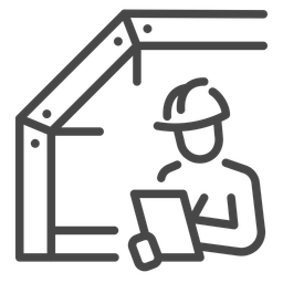 Construction inspection  Icon