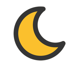 Half moon  Icon