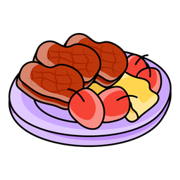 Beef slices  Icon