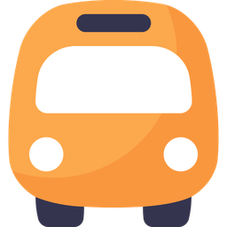 Bus front view  Icon