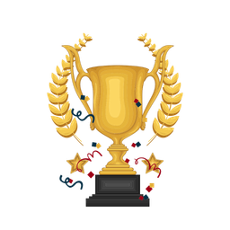 Gold trophy  Icon