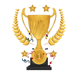 Gold trophy  Icon