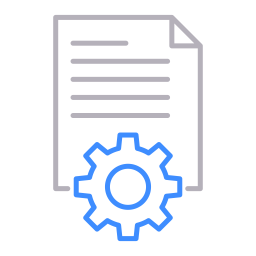 Processamento de arquivo  Ícone