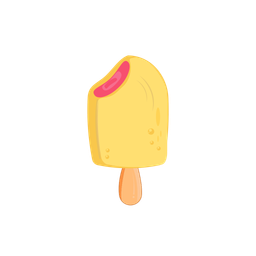 Caramel ice lolly  Icon