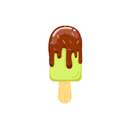 Chocolate ice cream  Icon