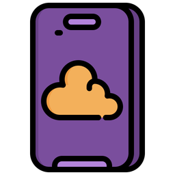 Cloud computing  Icon