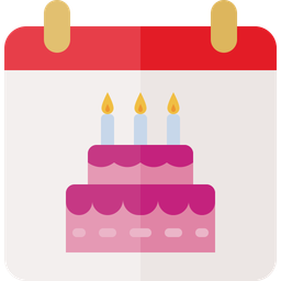 Birthday date  Icon