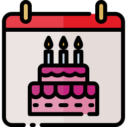 Birthday date  Icon