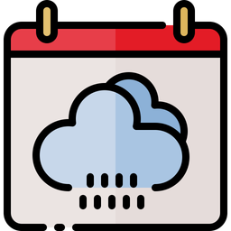 Rainy season  Icon