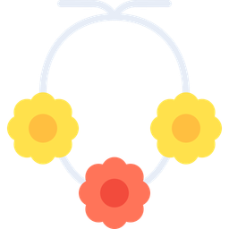 Flower Necklace  Icon