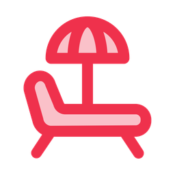 Beach chair  Icon