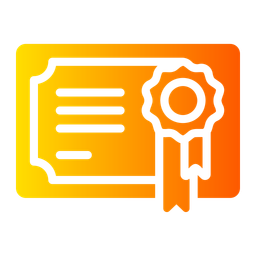 Certification  Icon