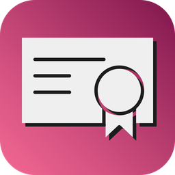 Certificate  Icon