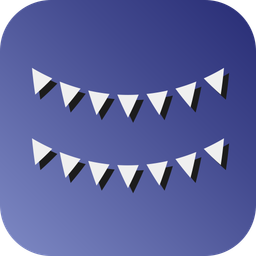 Bunting  Icon