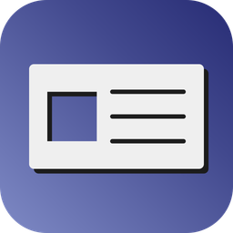 Business Card  Icon