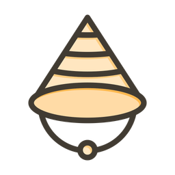 Conical Hat  Icon