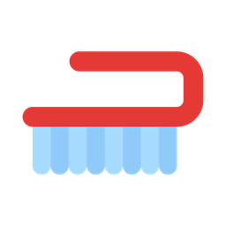 Cleaning Brush  Icon