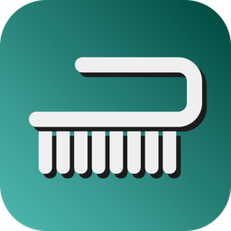 Cleaning Brush  Icon