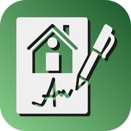 Property Document Property Contract Document Icon