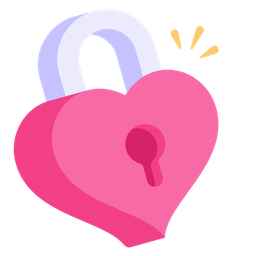 Heart Lock  Icon