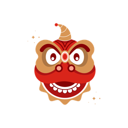 Barongsai Face Mask  Icon