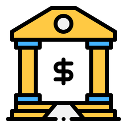 Bank building  Icon