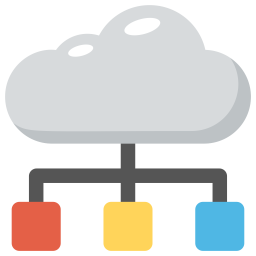 Cloud Network  Icon