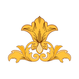 Acanthus floral  Icon