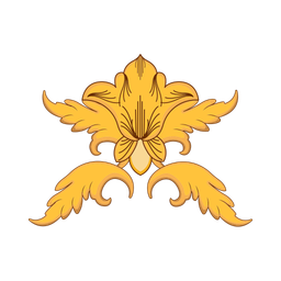 Acanthus floral  Icon