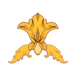 Acanthus floral  Icon