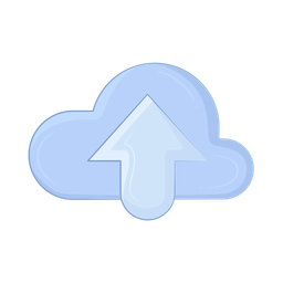 Cloud upload  Icon