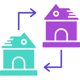 Home Exchange  Icon