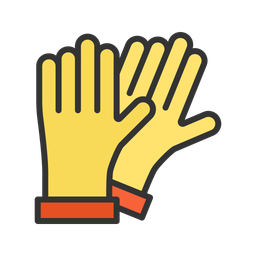 Cleaning Gloves  Icon