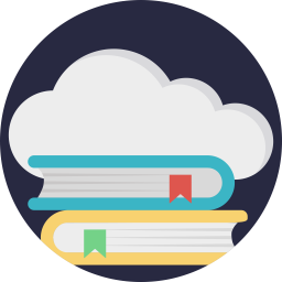 Cloud-Based Education  Icon