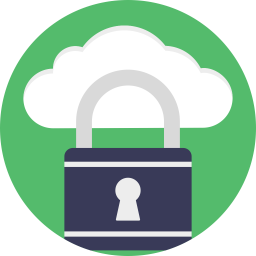 Cloud Computing Security  Icon