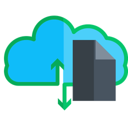 Arquivo de nuvem  Ícone
