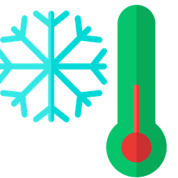 Clima frio extremo  Ícone