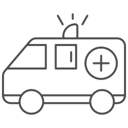 Ambulance Emergency Response  Icon