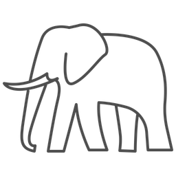 Elephant Wildlife  Icon