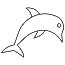 Dolphin Marine Mammal  Icon